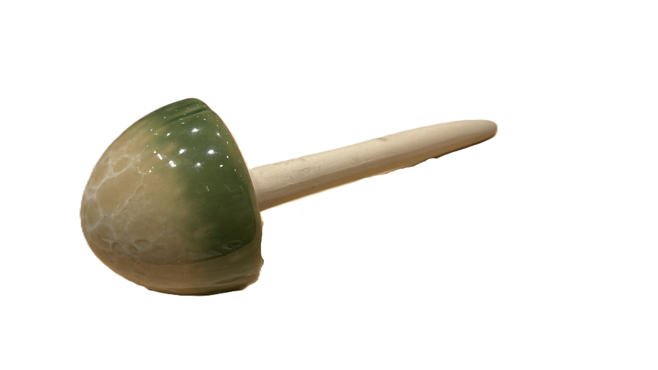 Medium Single Stake Mushroom - Green
