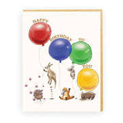 Bonza Balloons Card