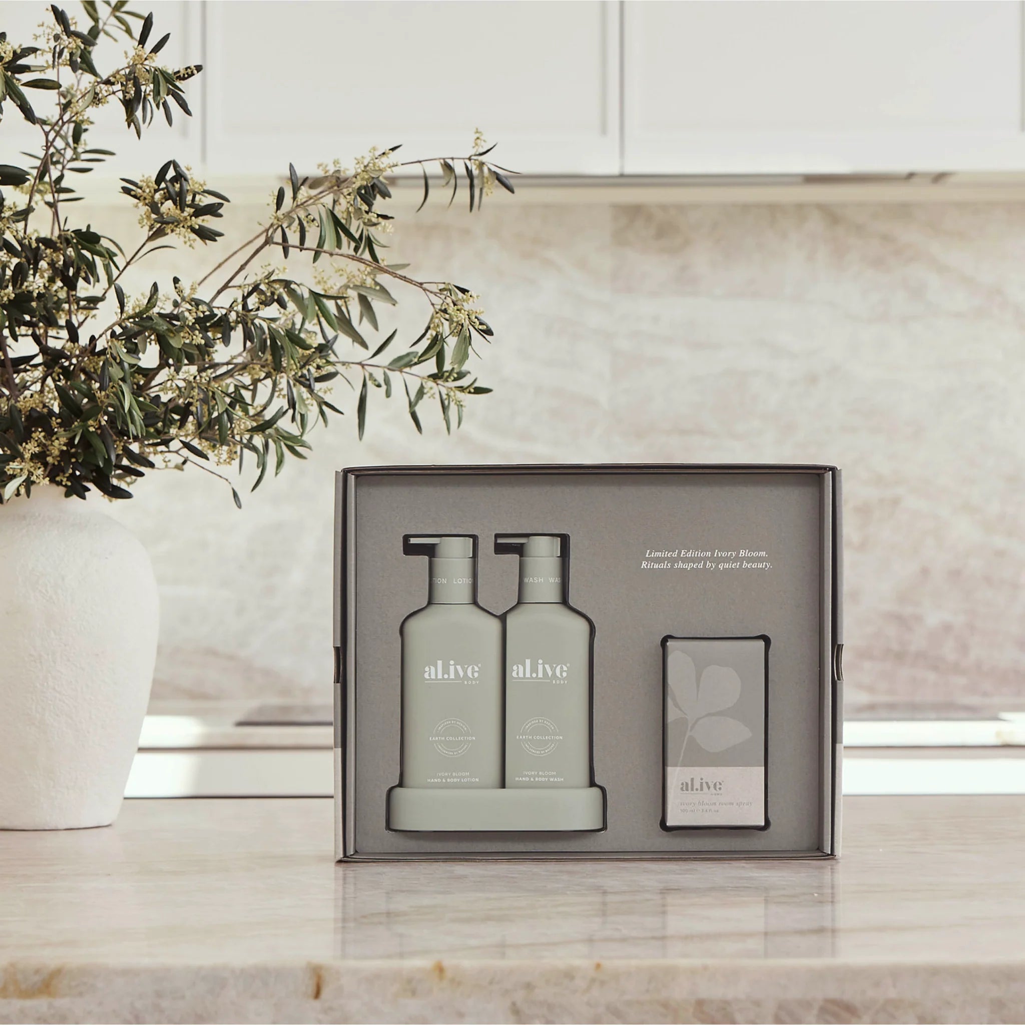 Home Ritual Set - Ivory Bloom