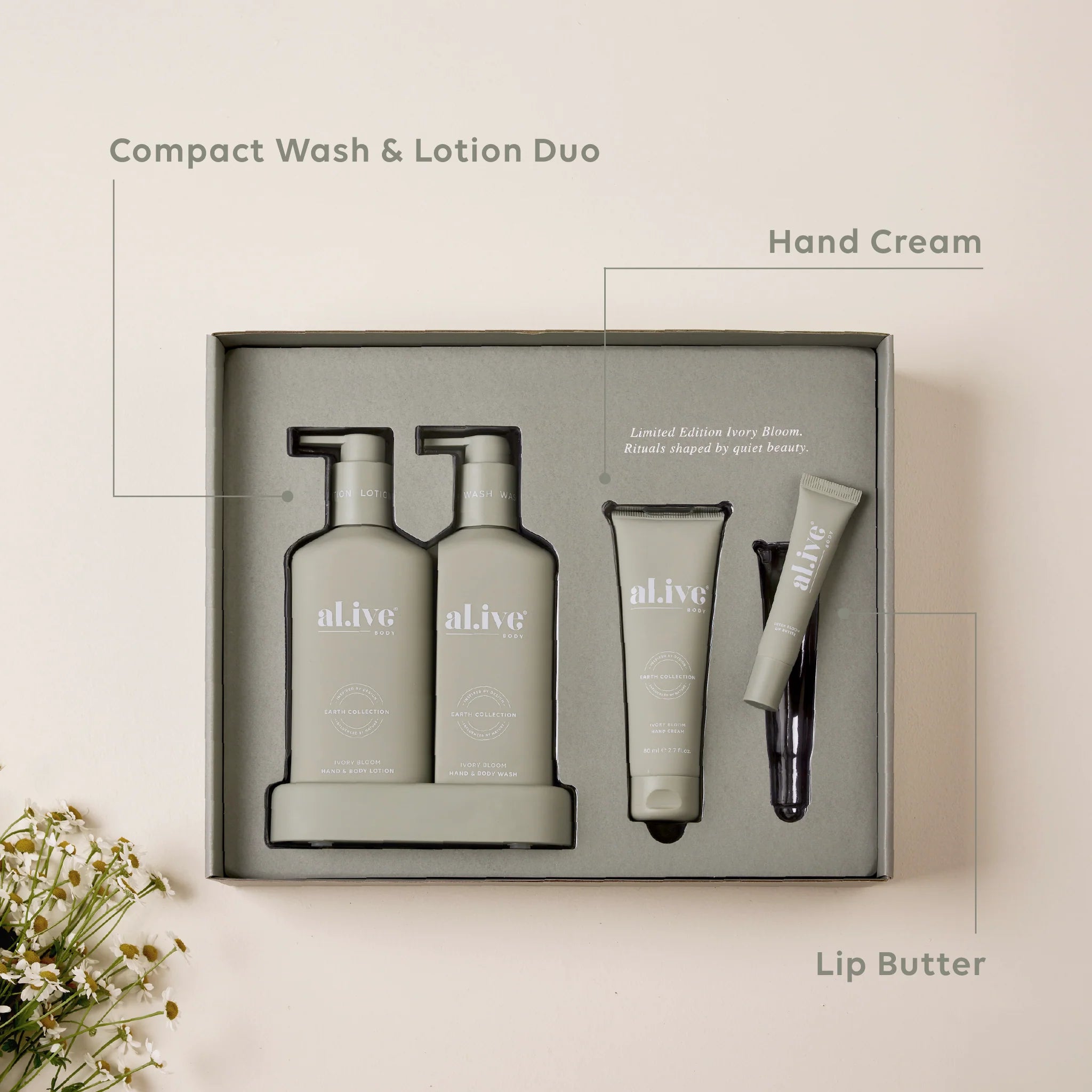 Body Ritual Set - Ivory Bloom