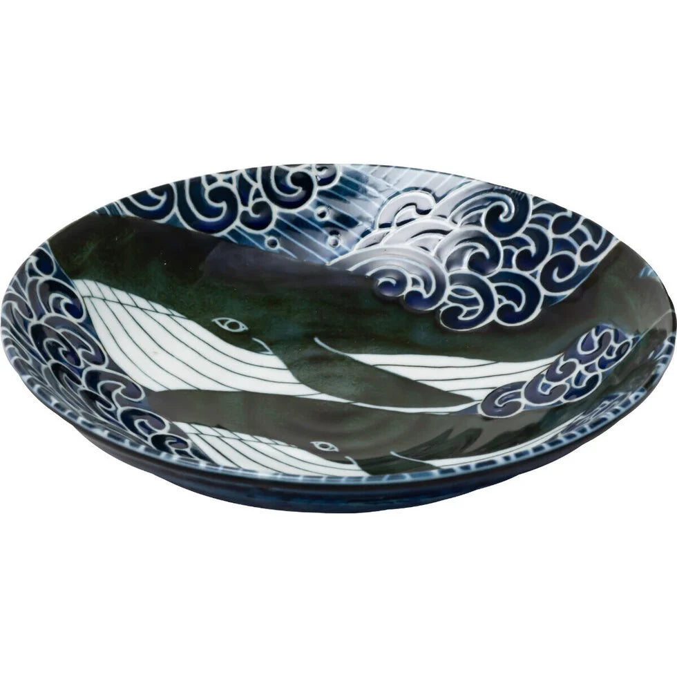Namikujira Whale Deep Plate