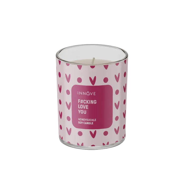 F#cking Love You 50hr Candle - Honeysuckle
