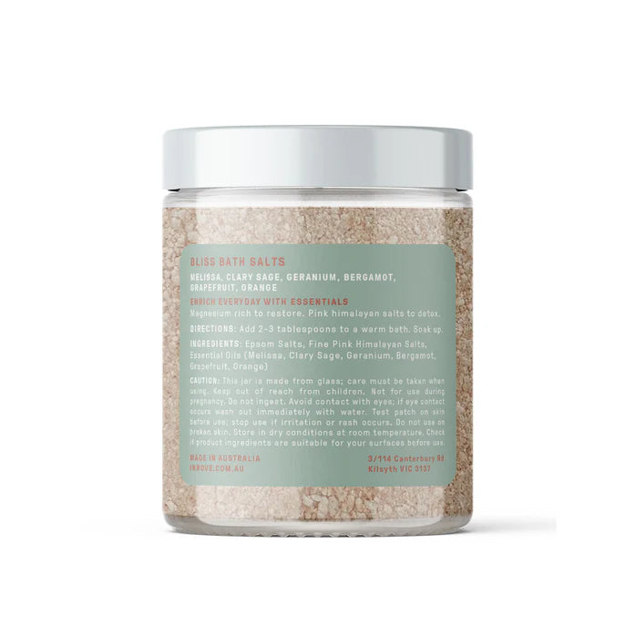 Essential Oil Bath Salts - Bliss