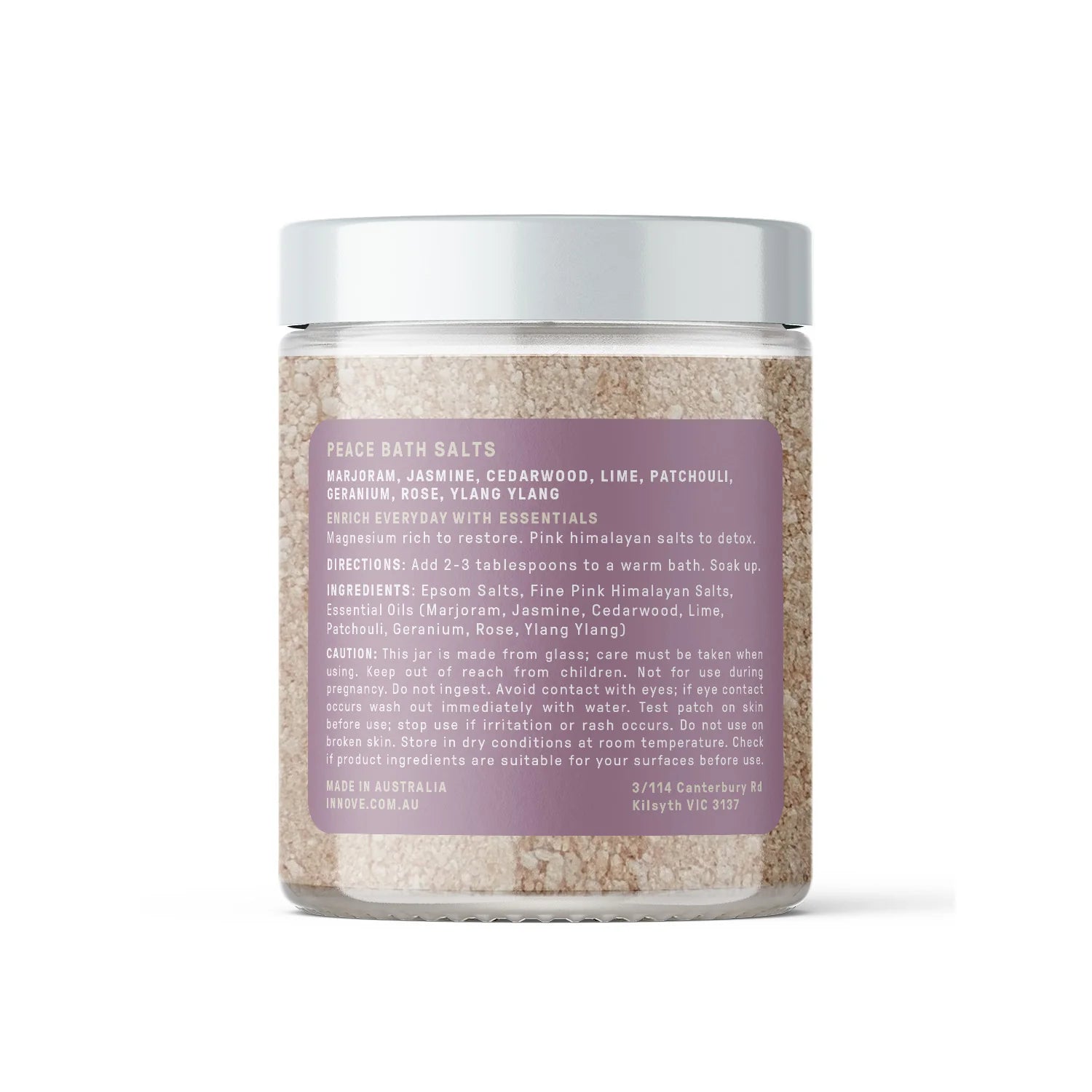 Essential Oil Bath Salts - Peace