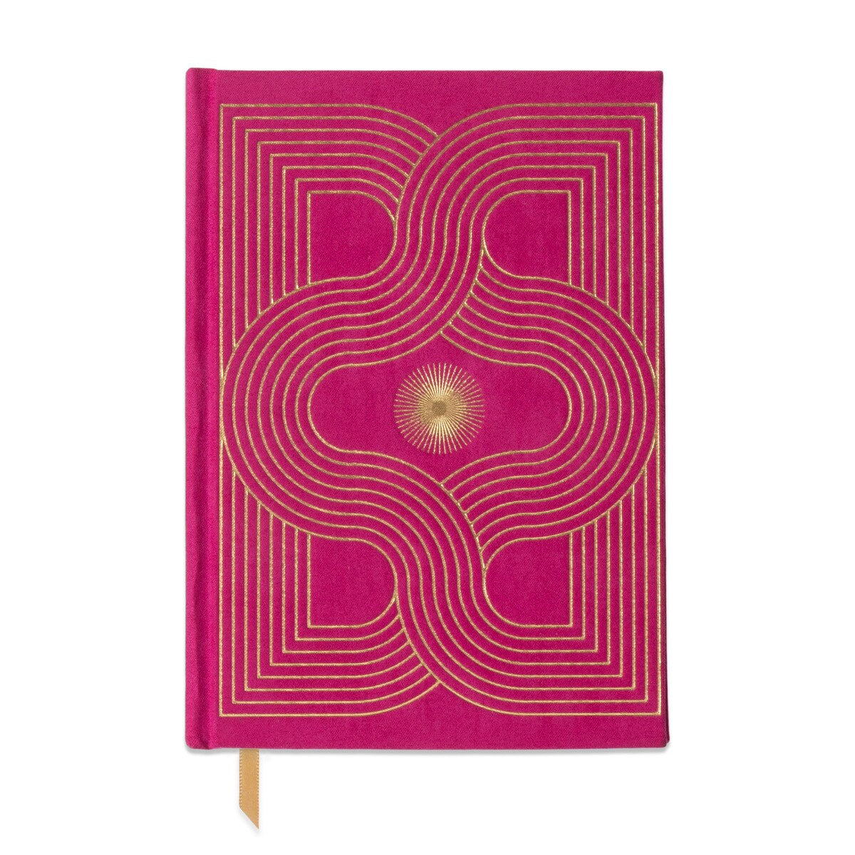 Suede Journal - Radiant Fuchsia