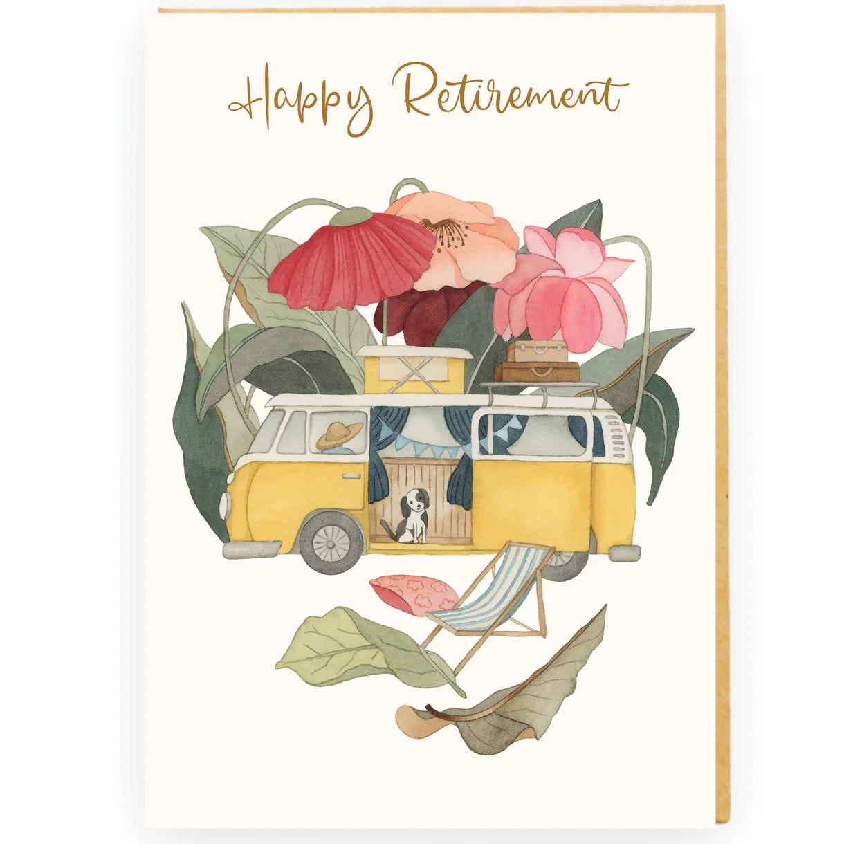 Jumbo Card - Happy Retirement