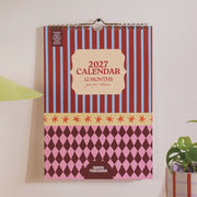 2027 Calendar | Boho Circus | A4