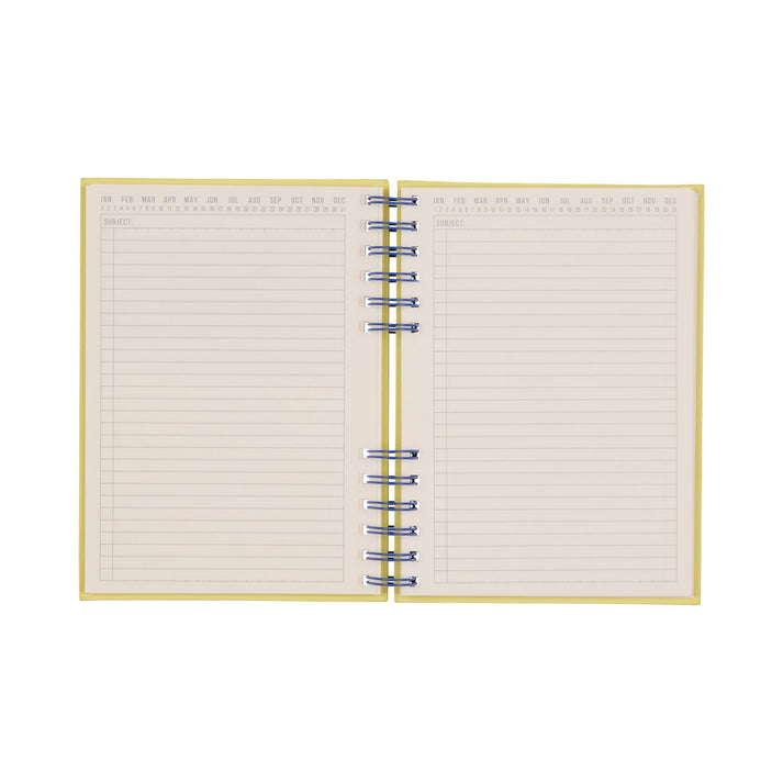 Standard Issue Planner Notebook No. 12 - Cobalt + Citron