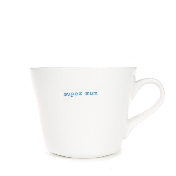 Word Bucket Mug - Super Mum
