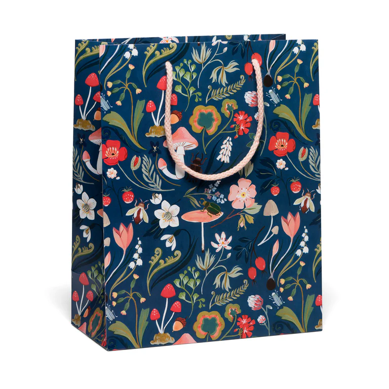 Gift Bag Large-Forest Blue