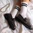 Tennis Sport Socks - White and Black