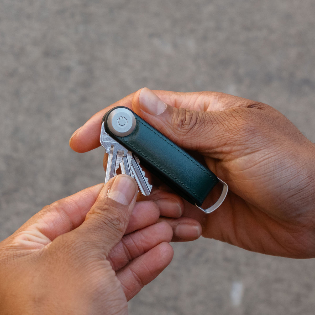 Orbitkey - Hybrid Leather - Pine Green