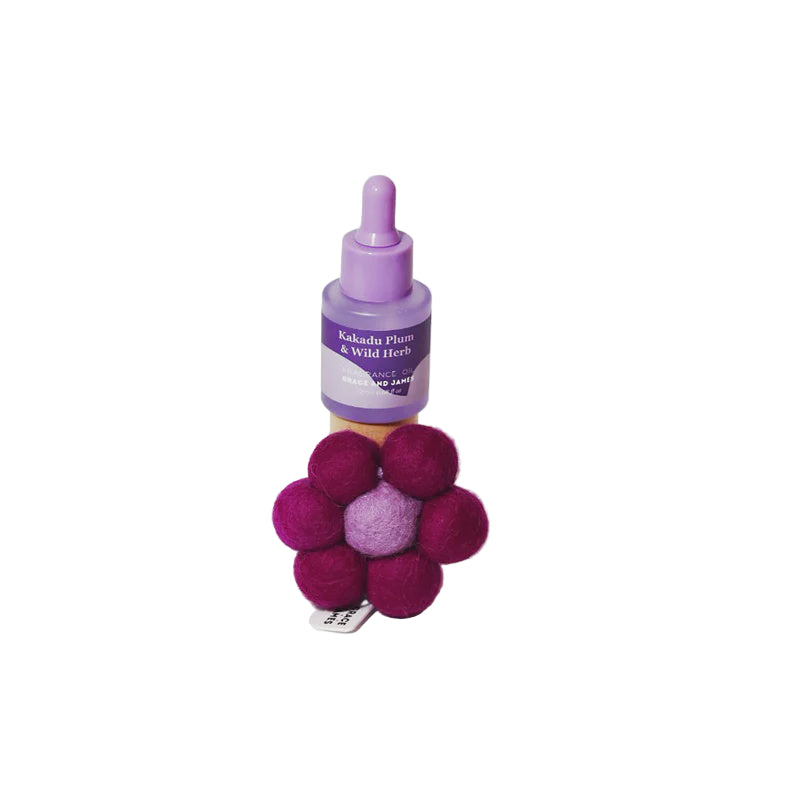 Bloom Felt Air Freshener - Kakadu Plum & Wild Herb