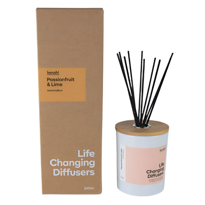 Kenshi Diffuser 240ml - Passionfruit & Lime