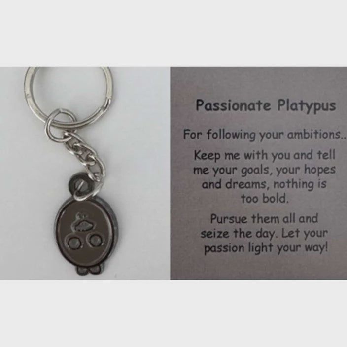 Little Joys Key Ring - Passionate Platypus