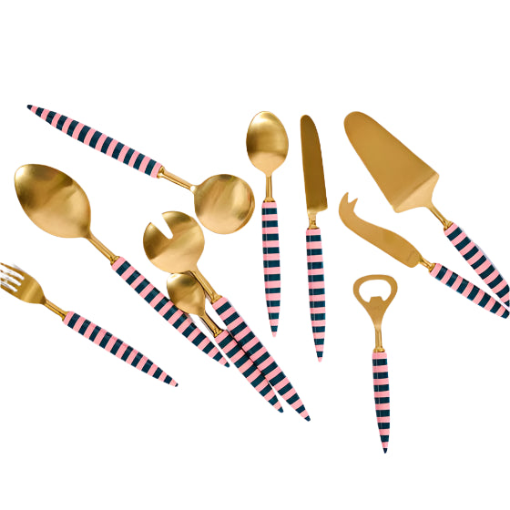 Florence Stripe Brasserie Cake Server
