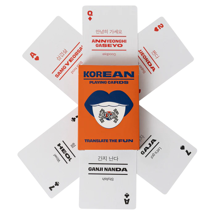 Korean Playing Cards in Wayfarer Tin