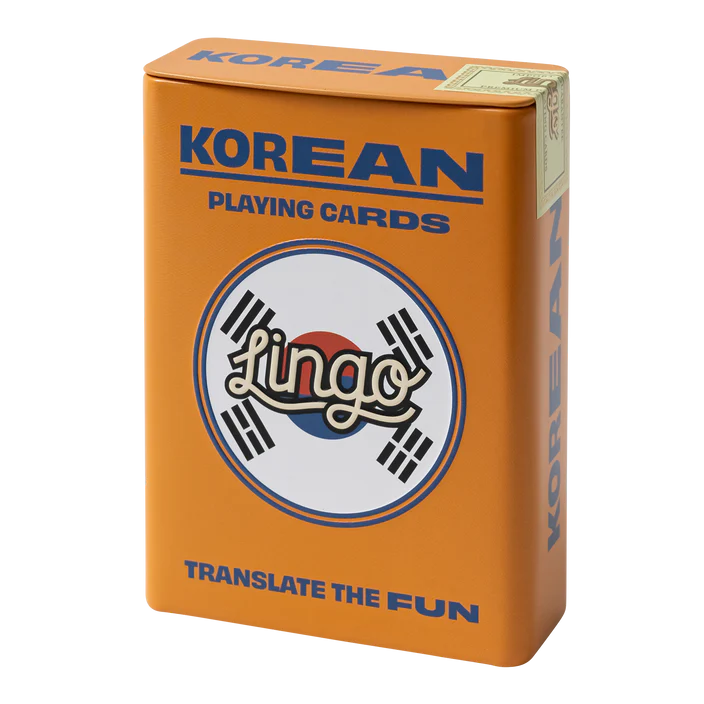 Korean Playing Cards in Wayfarer Tin