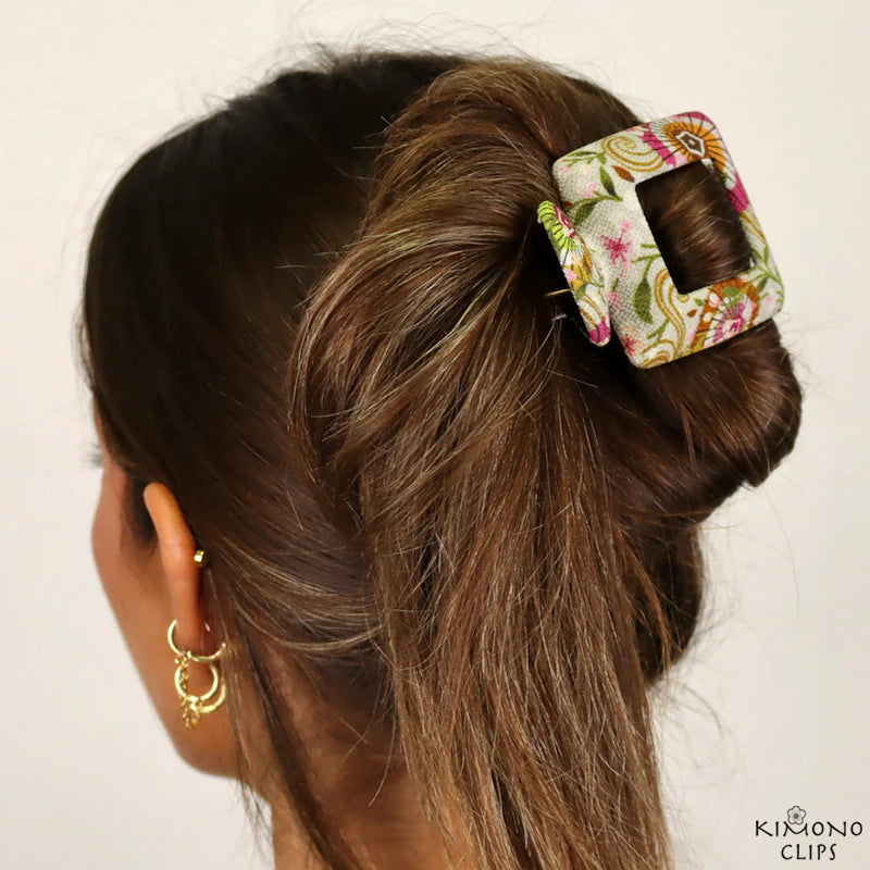 Square Hair Clip - Large