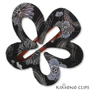 Open Petal Flower Hair Clip - Large