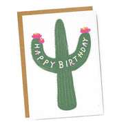Happy Birthday Cactus Card