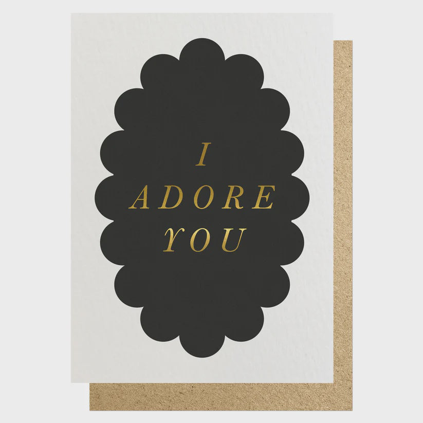 I Adore You Card