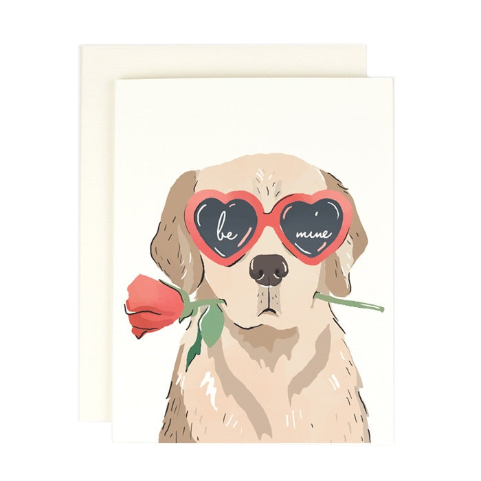 Heart Eye Pup Card