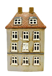 Tealight Holder - Beige Manor House