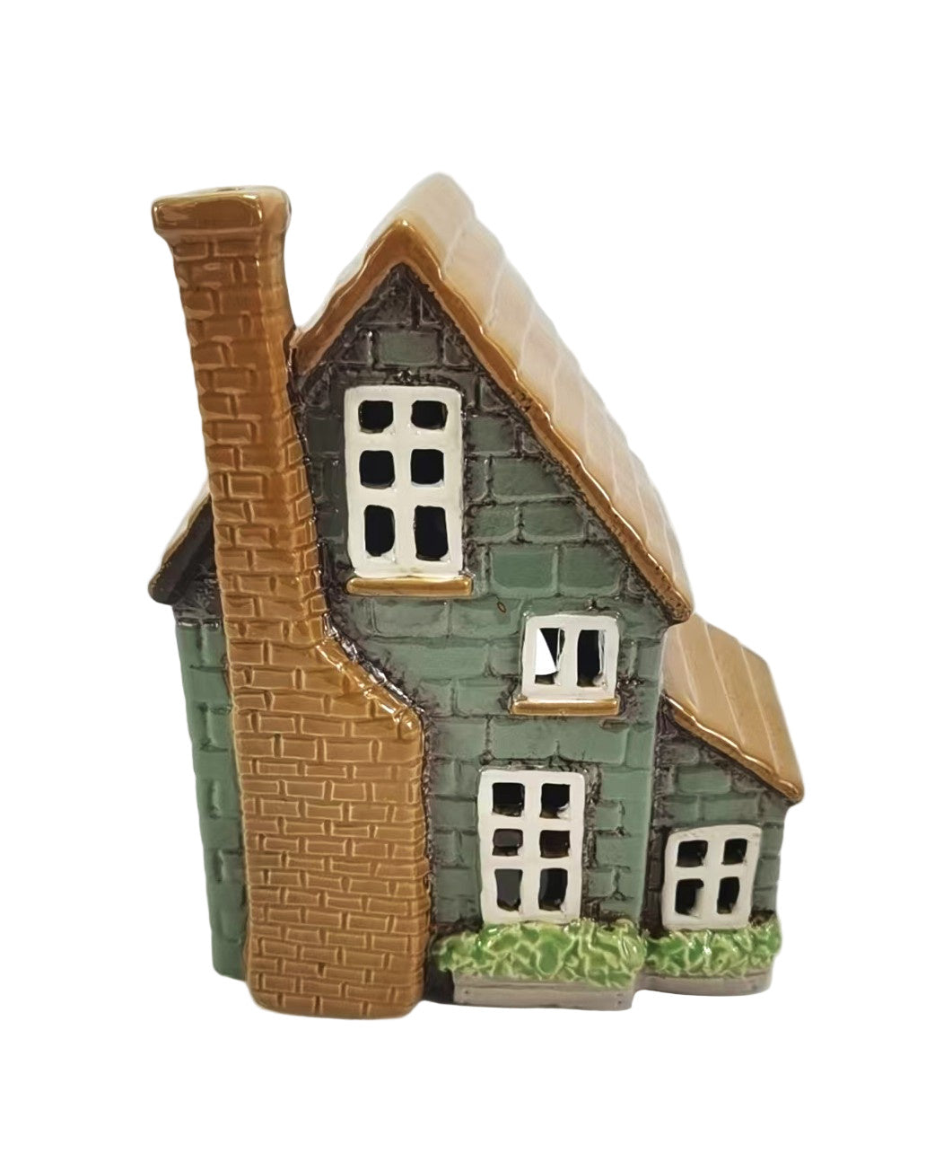 Tealight Holder - Green Stone Cottage
