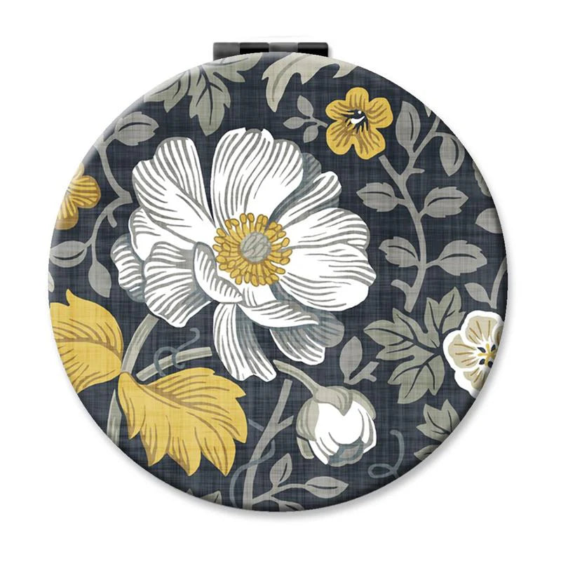 Compact Mirror 8cm - Rare Flowers