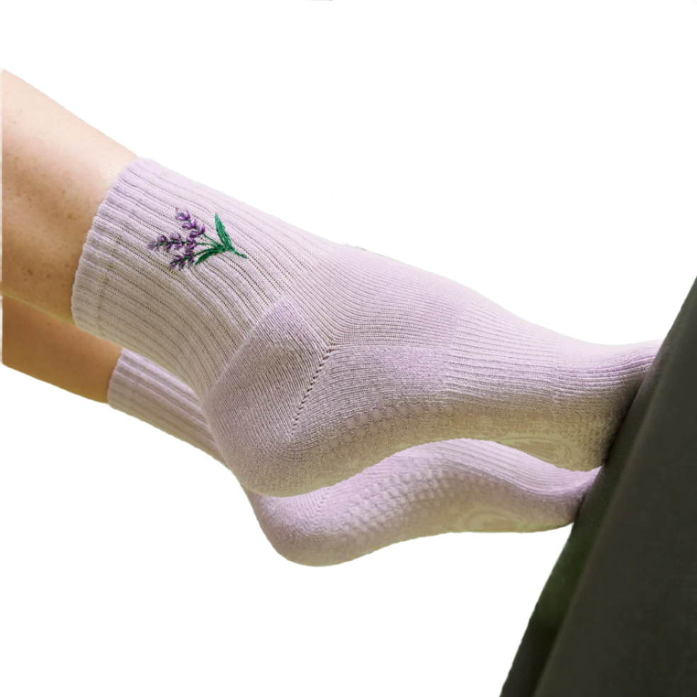 Crew Grip Socks - Lavender Haze