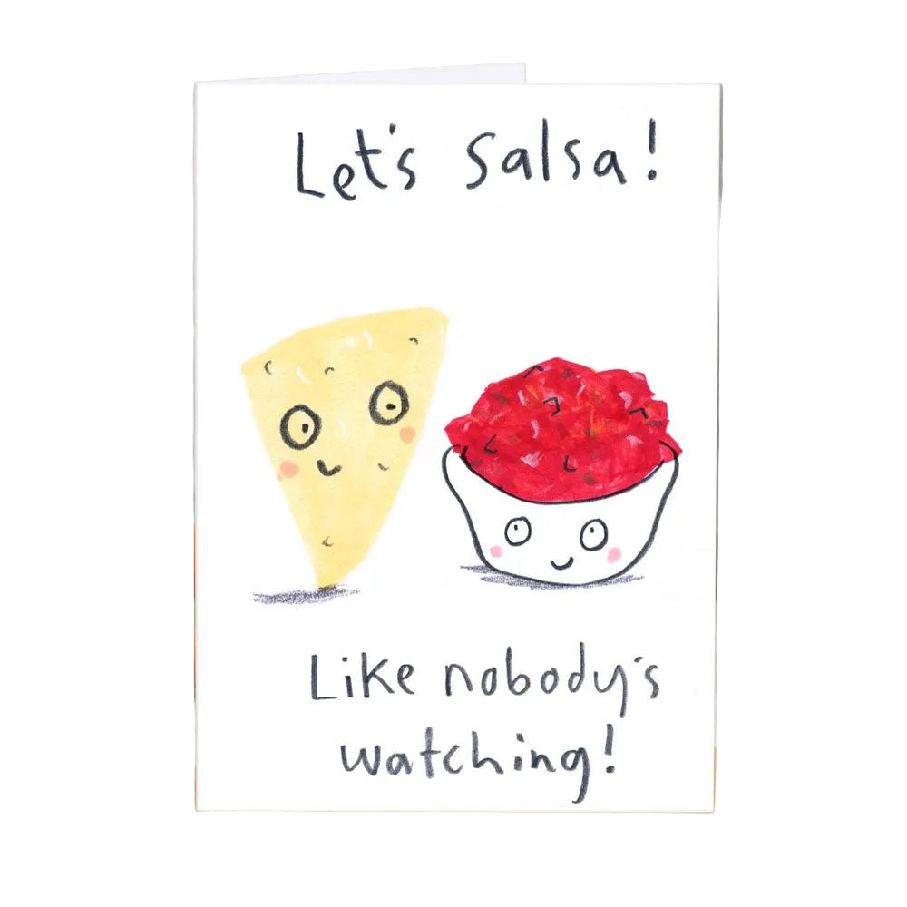 Let's Salsa Like Nobody's Watching Card