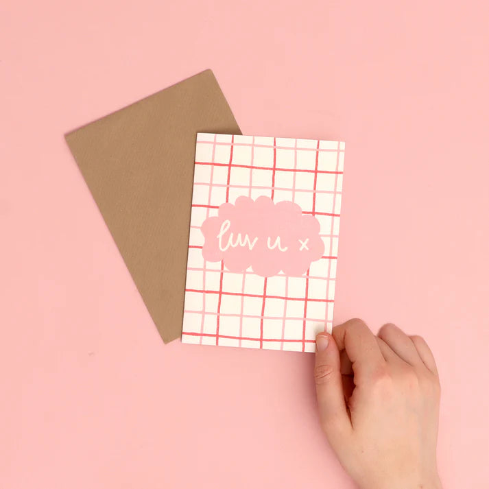 Luv U X Card
