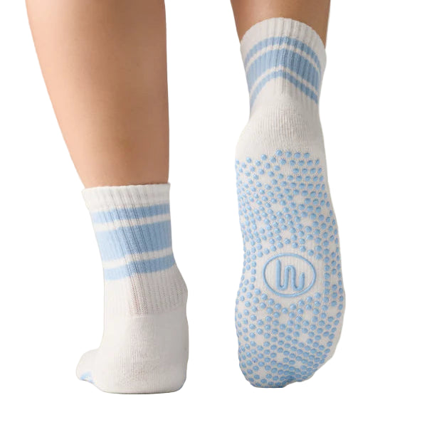 Crew Grip Socks - Blue Stripe
