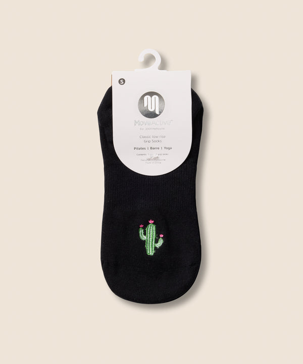 Classic Low Rise Grip Socks - Senorita Spike