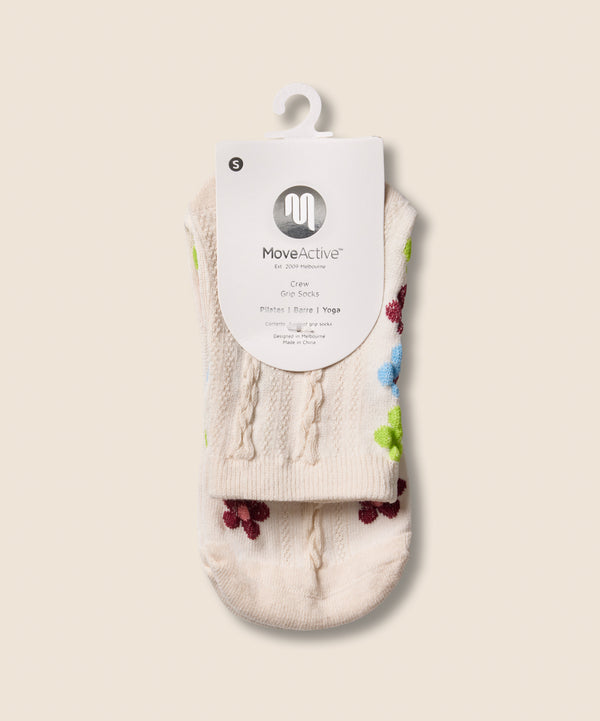 Crew Grip Socks - Fiesta Blanca