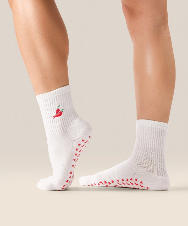 Crew Grip Socks - Spicy Chilli