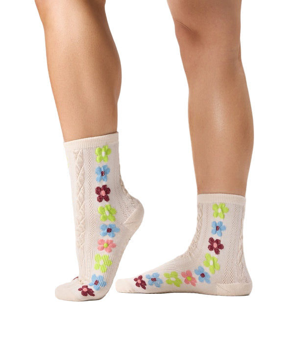 Crew Grip Socks - Fiesta Blanca