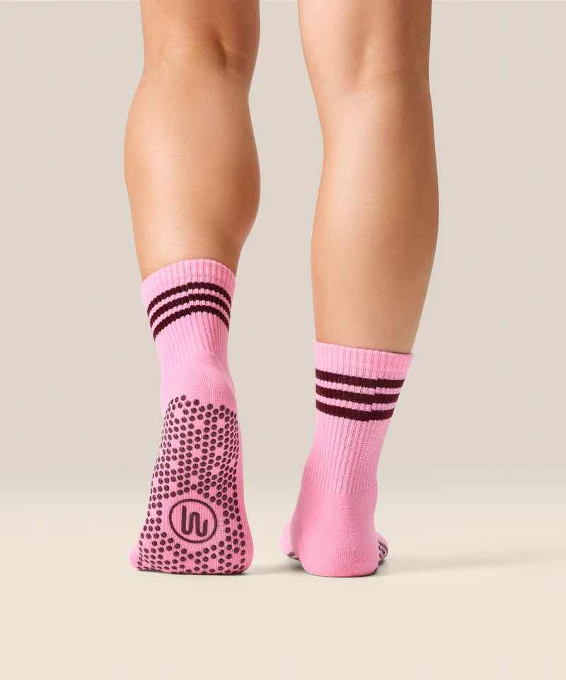Crew Grip Socks - Pink Paloma