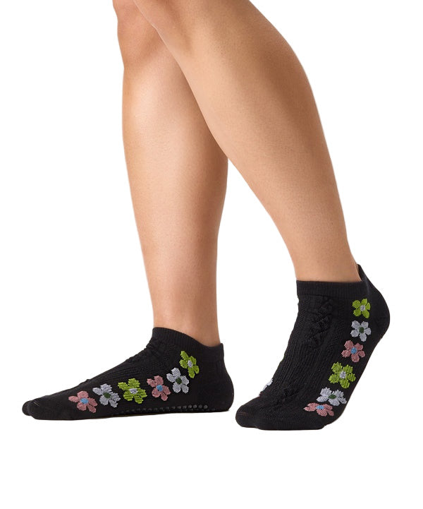 Classic Low Rise Grip Socks - Fiesta Midnight – Wileaway