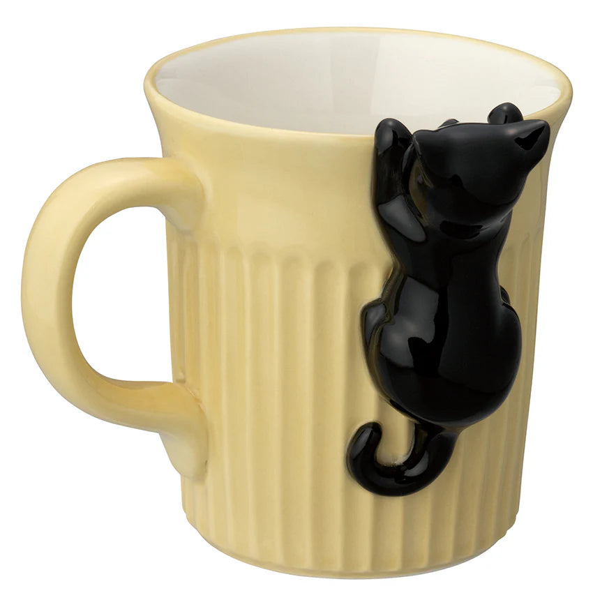 Cat Hanging Mug - Black Cat