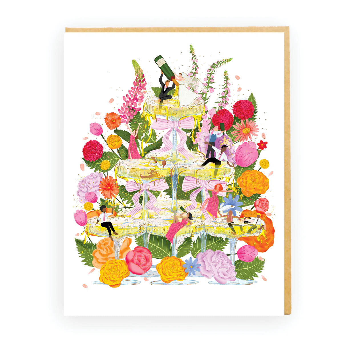 Champagne Celebration Card