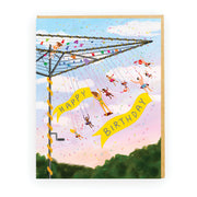 Happy Birthday Clothesline Swing Card