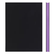 A5 Lined Notebook - Soft Touch - Black/Purple