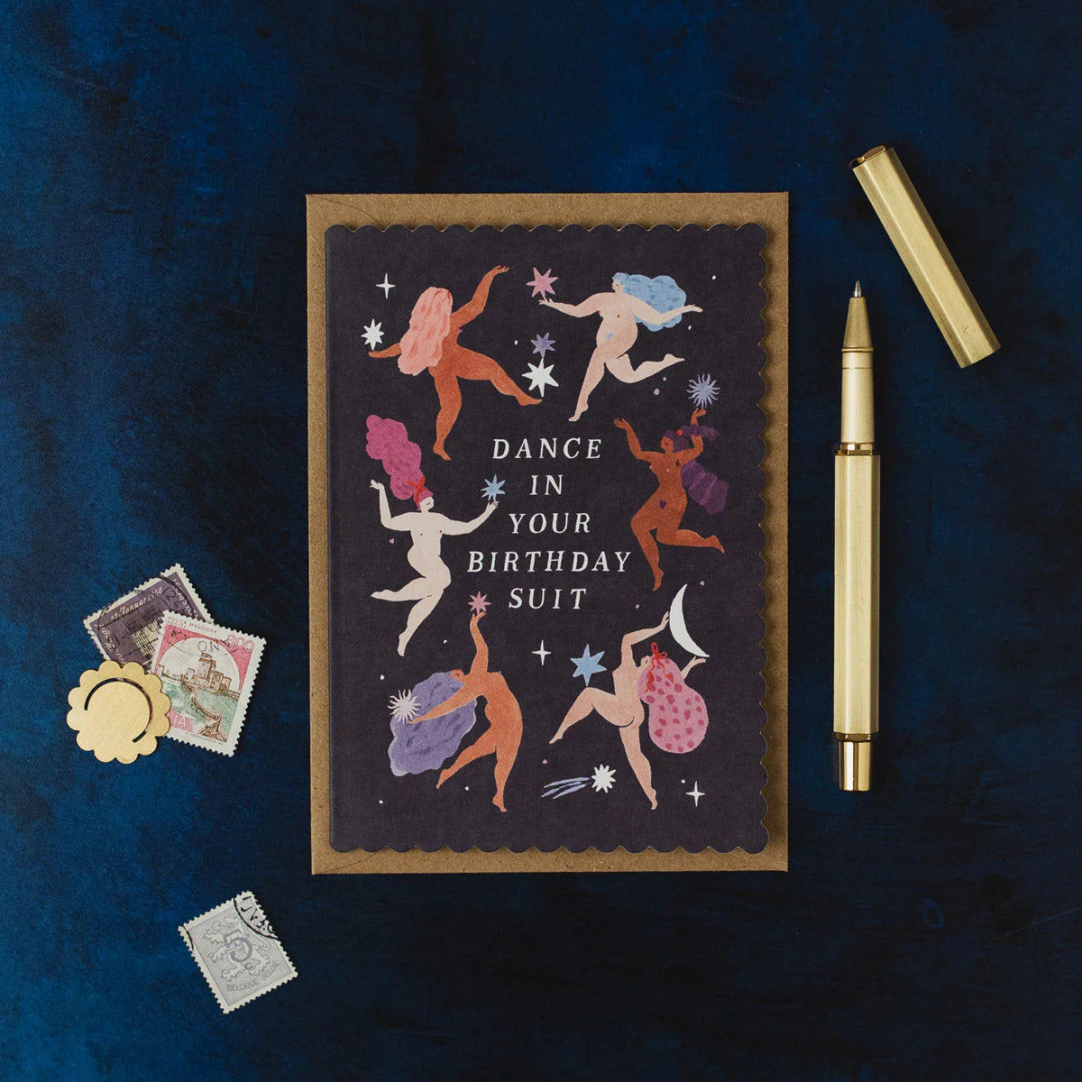 Birthday Suit Birthday Card