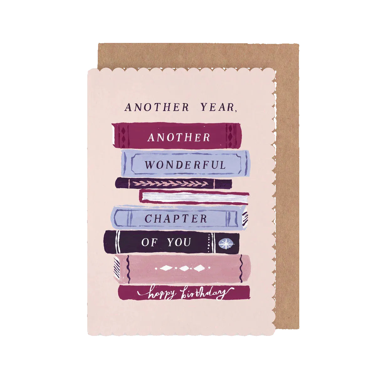 Bookish Birthday Card
