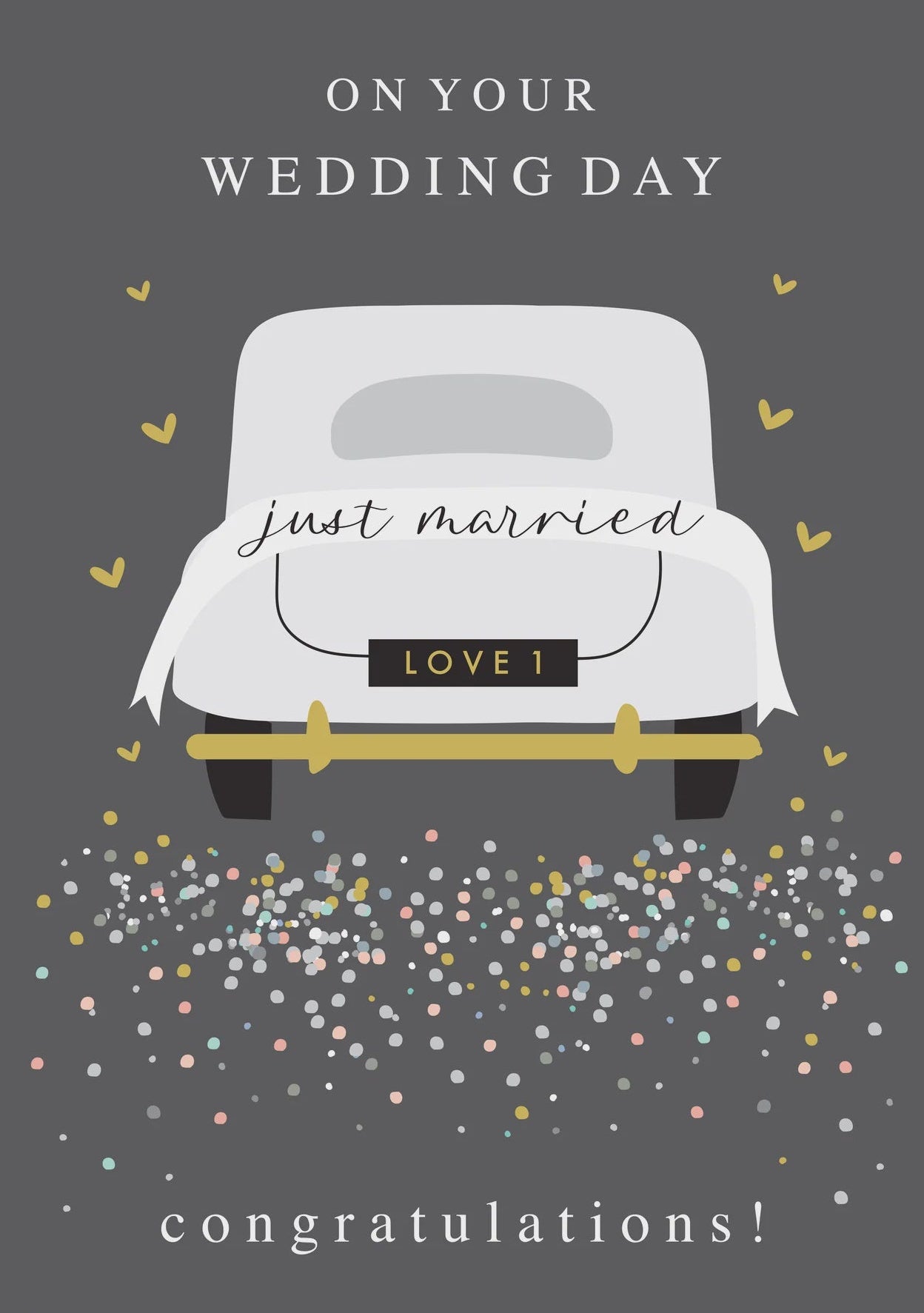 On Your Wedding Day Love Card