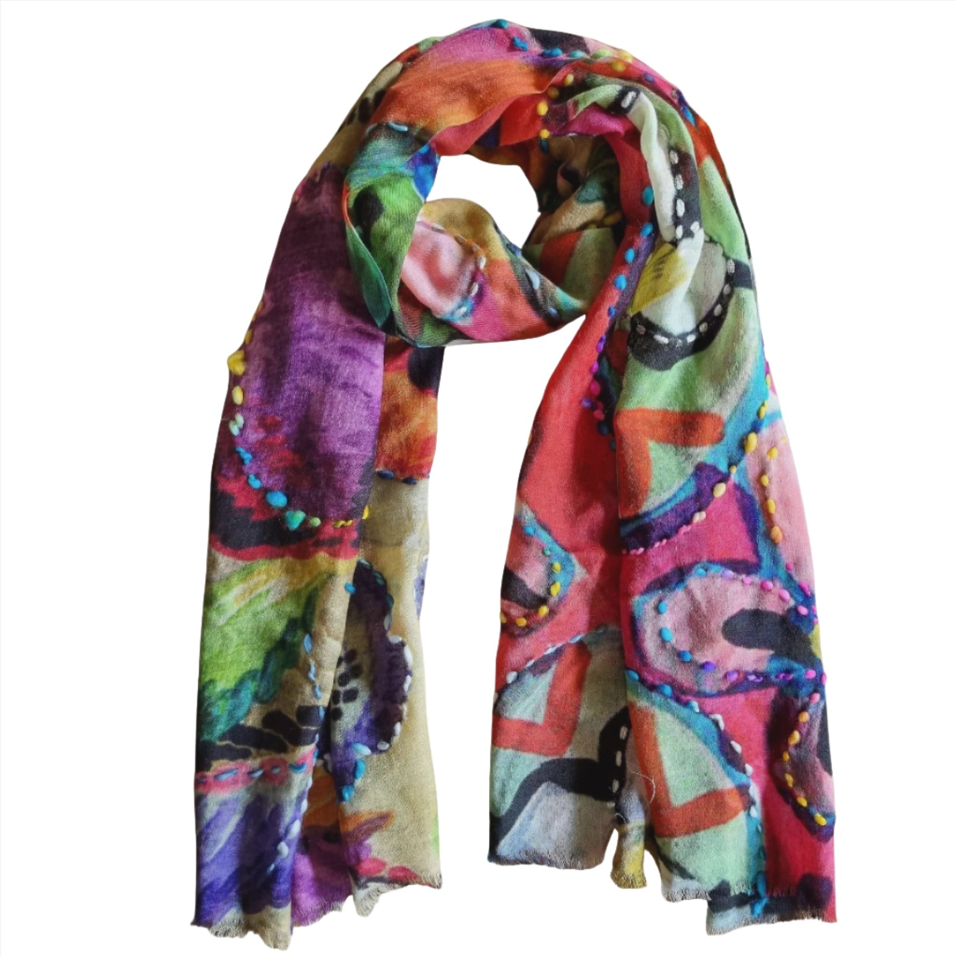 Pure Wool Winter Scarf MW23125