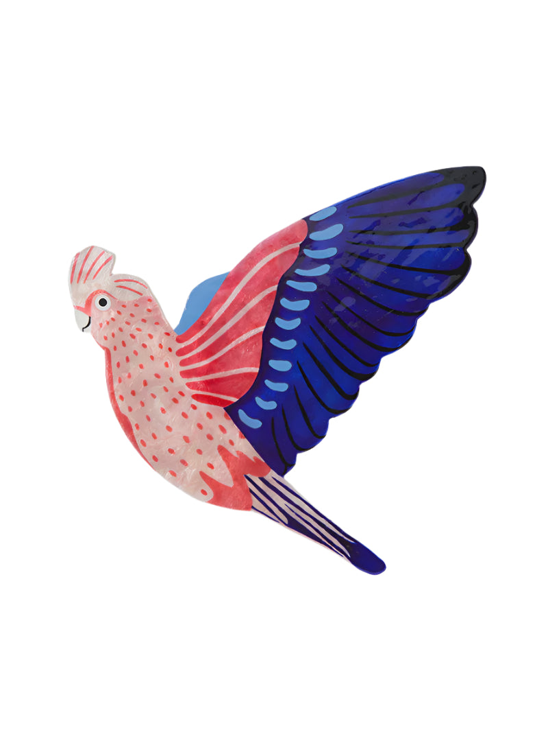 Capiz Shell Art Tile - Aerial - Galah