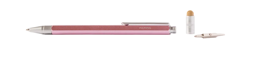 A5 Lined Notebook  & Pen Set - Hilma af Klint/Pink